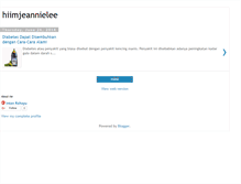 Tablet Screenshot of hiimjeannielee.blogspot.com