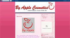 Desktop Screenshot of cosmeticosbyapple.blogspot.com