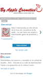 Mobile Screenshot of cosmeticosbyapple.blogspot.com