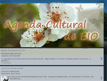 Tablet Screenshot of agendaculturalbio.blogspot.com