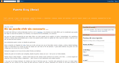 Desktop Screenshot of elpuertoblog.blogspot.com