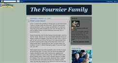 Desktop Screenshot of followingthefourniers.blogspot.com