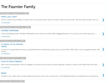 Tablet Screenshot of followingthefourniers.blogspot.com