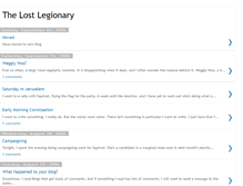 Tablet Screenshot of lost-legionary.blogspot.com