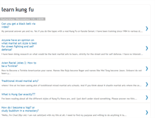 Tablet Screenshot of learn-kung-fu.blogspot.com