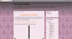 Desktop Screenshot of fisicadivertida1.blogspot.com