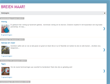 Tablet Screenshot of breienmaar.blogspot.com