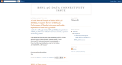 Desktop Screenshot of bsnl3gdataissues.blogspot.com