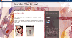 Desktop Screenshot of blushcosmetica.blogspot.com