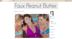 Desktop Screenshot of fauxpeanutbutter.blogspot.com