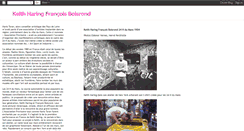Desktop Screenshot of haring-boisrond.blogspot.com