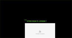 Desktop Screenshot of hypercrushblog.blogspot.com