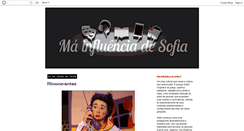Desktop Screenshot of mainfluenciadesofia.blogspot.com