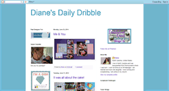 Desktop Screenshot of dianesdribble.blogspot.com