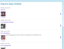 Tablet Screenshot of dianesdribble.blogspot.com