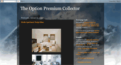 Desktop Screenshot of optionpremiumcollector.blogspot.com