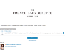 Tablet Screenshot of frenchlaunderette.blogspot.com