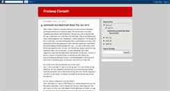 Desktop Screenshot of pradeep-eledath.blogspot.com