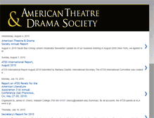 Tablet Screenshot of americantheatredramasociety.blogspot.com