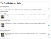 Tablet Screenshot of floridagatcheldaily.blogspot.com