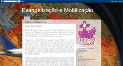 Desktop Screenshot of evangelizacaoemobilizacao.blogspot.com