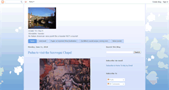 Desktop Screenshot of hometoitaly.blogspot.com