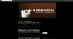 Desktop Screenshot of mihumildelimosna.blogspot.com