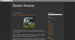 Desktop Screenshot of doctorkronos.blogspot.com