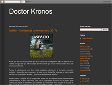 Tablet Screenshot of doctorkronos.blogspot.com