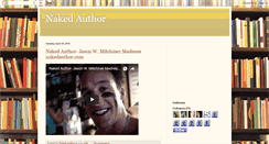 Desktop Screenshot of nakedauthor.blogspot.com