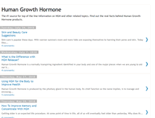 Tablet Screenshot of growth-hormone-review.blogspot.com