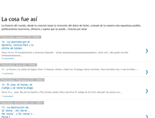 Tablet Screenshot of lacosafueasi.blogspot.com