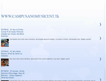 Tablet Screenshot of campusanoent.blogspot.com