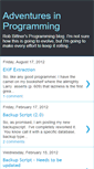 Mobile Screenshot of programmerrob.blogspot.com