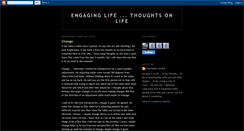 Desktop Screenshot of engaginglife-lightningleeper.blogspot.com