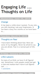 Mobile Screenshot of engaginglife-lightningleeper.blogspot.com
