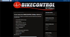 Desktop Screenshot of bikecontrol.blogspot.com