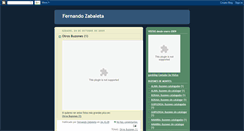 Desktop Screenshot of fernandozabaleta.blogspot.com