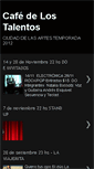 Mobile Screenshot of cafedelostalentos.blogspot.com