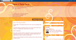 Desktop Screenshot of hippyhat-takeitfromhere.blogspot.com