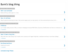 Tablet Screenshot of burntdisk.blogspot.com