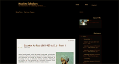 Desktop Screenshot of muslimworldscholars.blogspot.com