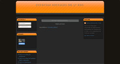 Desktop Screenshot of cienciassociales3eso.blogspot.com