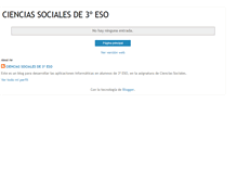 Tablet Screenshot of cienciassociales3eso.blogspot.com