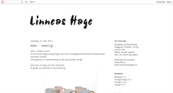 Desktop Screenshot of linneashage.blogspot.com