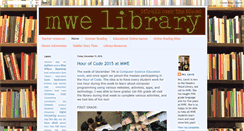 Desktop Screenshot of mwelibrary.blogspot.com