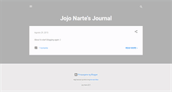 Desktop Screenshot of jojonarte.blogspot.com