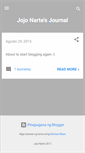 Mobile Screenshot of jojonarte.blogspot.com