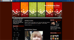Desktop Screenshot of clanmcqueary.blogspot.com