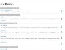 Tablet Screenshot of life-updates.blogspot.com